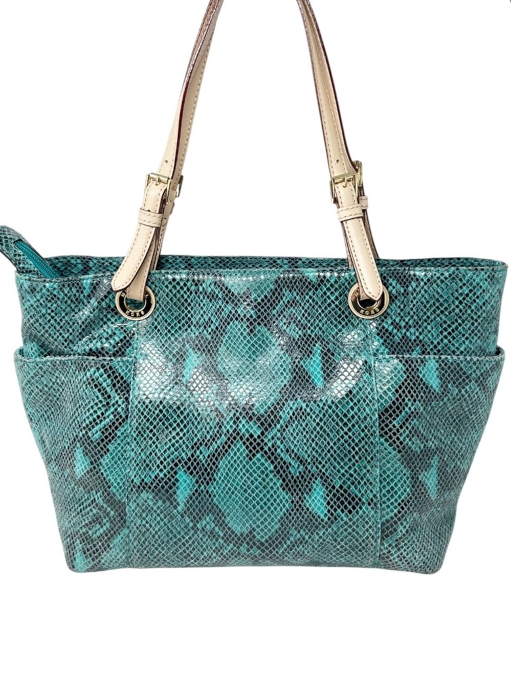 MICHAL KORS Python Tote Bag - Picture 4 of 14